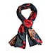 VALLISERIE Cashmere Wool Knitted Scarf (Size - One Size) - Black
