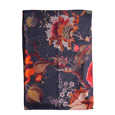 Valissiere 100% Cashmere Wool Scarf (Size 195 X 70 Cm) - Multicolour