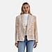 Valissiere Sequin Lapel Blazer