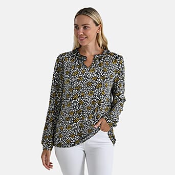 https://tjcuk.sirv.com/Products/82/4/8240240/La-Marey-Leaf-Pattern-Frill-Jersey-Blouse-Size-M-12-to-14-Navy_8240240_3.jpg?w=342&h=342