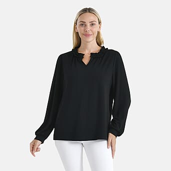 https://tjcuk.sirv.com/Products/82/4/8240271/La-Marey-Frill-Jersey-Blouse-Size-L-16-to-18-Black_8240271.jpg?w=342&h=342