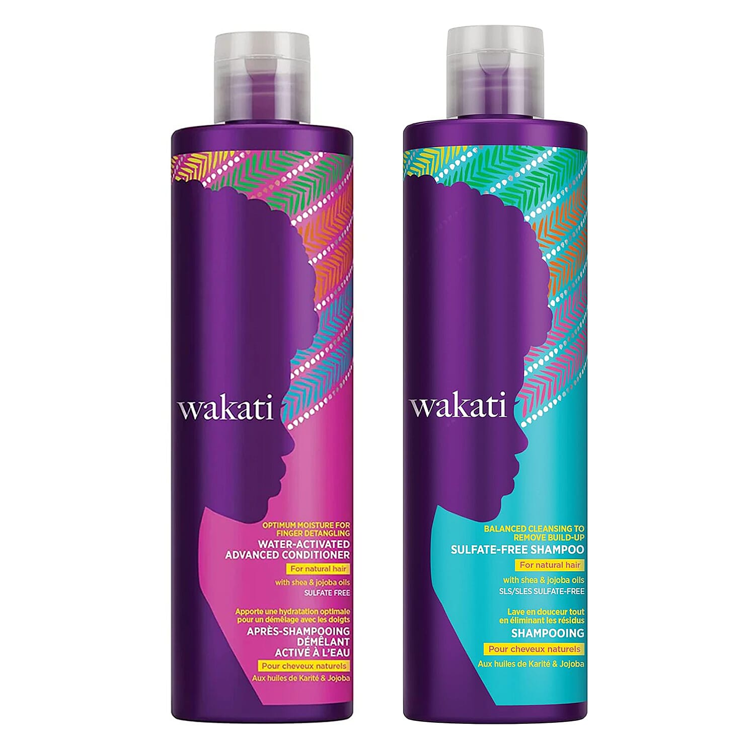 Wakati Sulfate-Free Shampoo & Conditioner Duo - 235ml Each