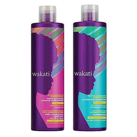 Wakati Sulfate-Free Shampoo & Conditioner Duo - 235ml Each