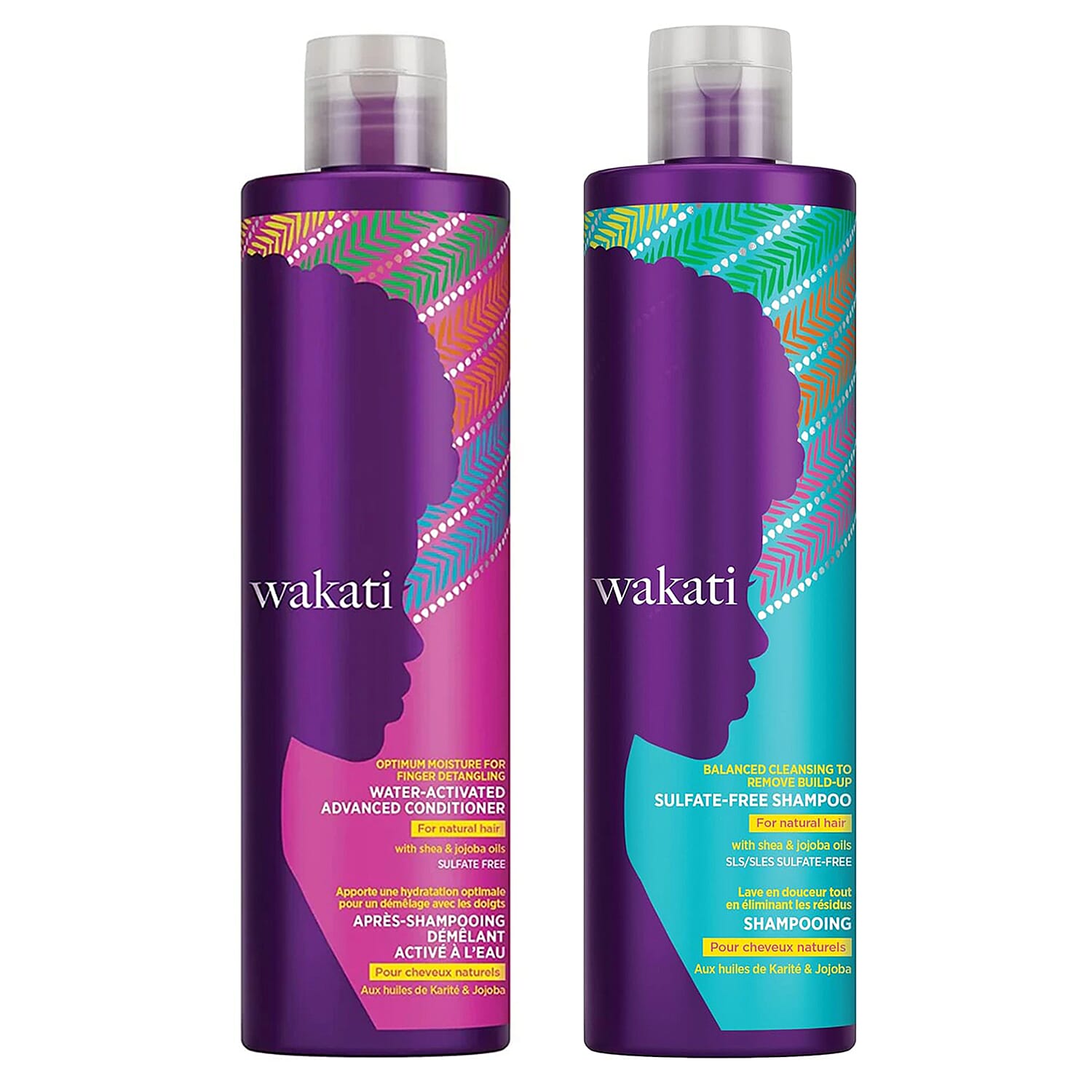 Wakati Sulfate-Free Shampoo & Conditioner Duo - 235ml Each