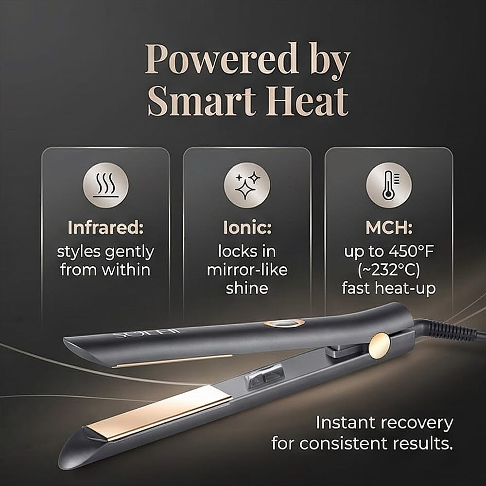 SOLEIL Infrared Plus- Flat Iron - Black