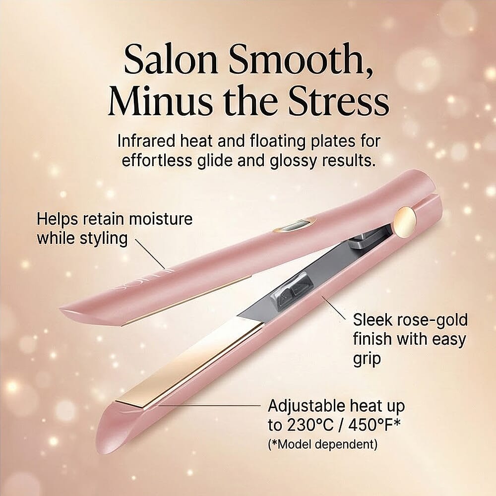 SOLEIL Infrared Plus- Flat Iron - Rose Gold