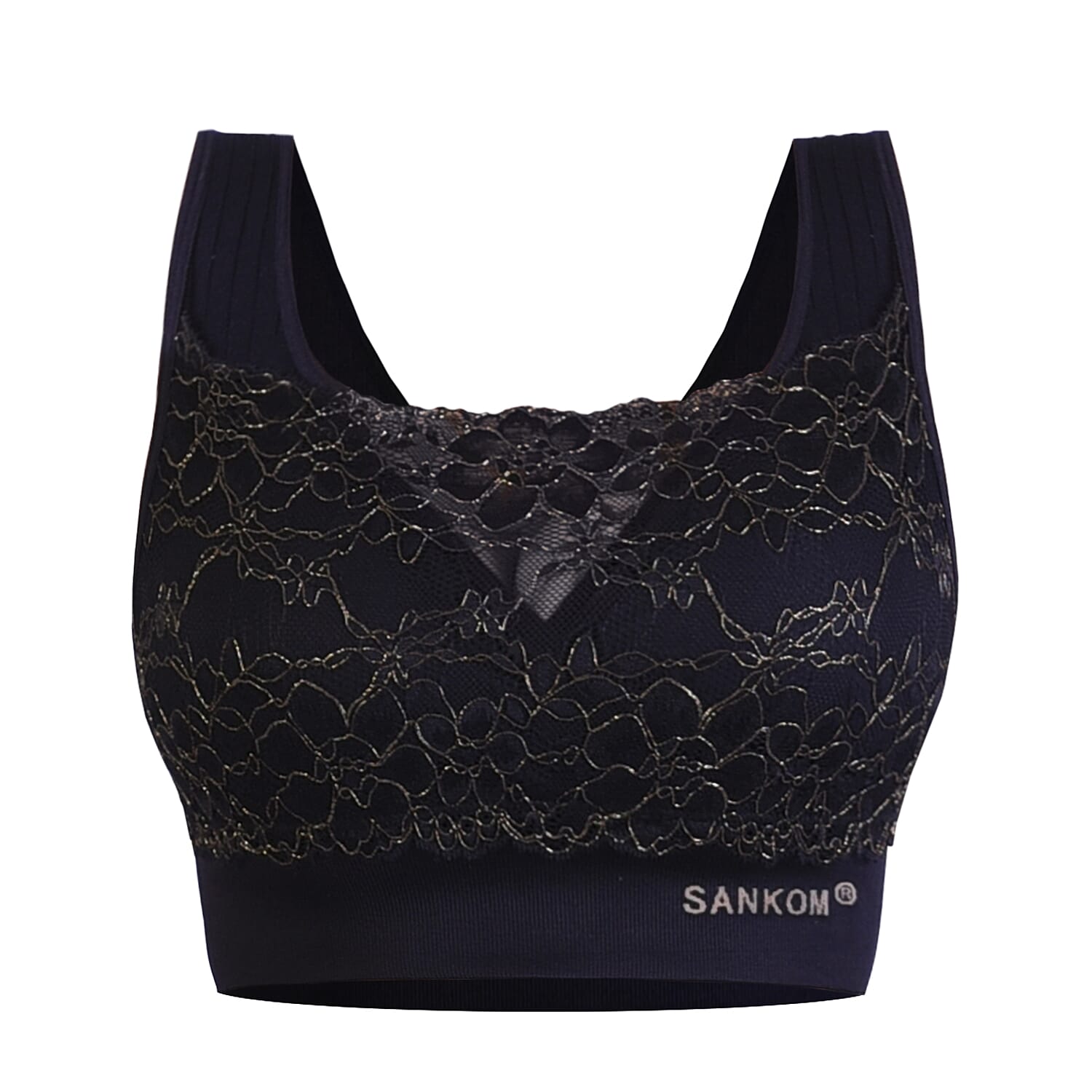 Sankom Nylon Knitted Bra