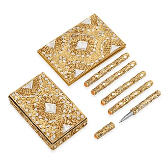 https://tjcuk.sirv.com/Products/82/4/8240808/Elegant-7-Piece-Beaded-Stationery-Set-1-Beaded-Box-1-Diary-5-Beaded-Pe_8240808.jpg?w=342&h=342