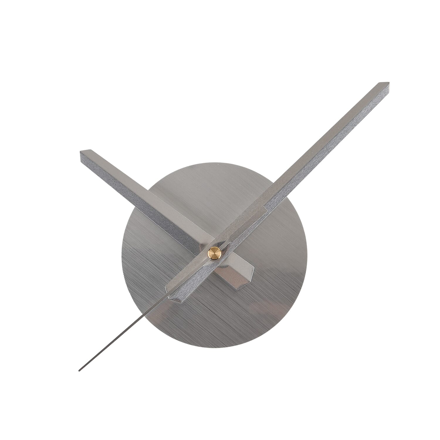 DIY Wall Clock with Roman Numerals - Silver