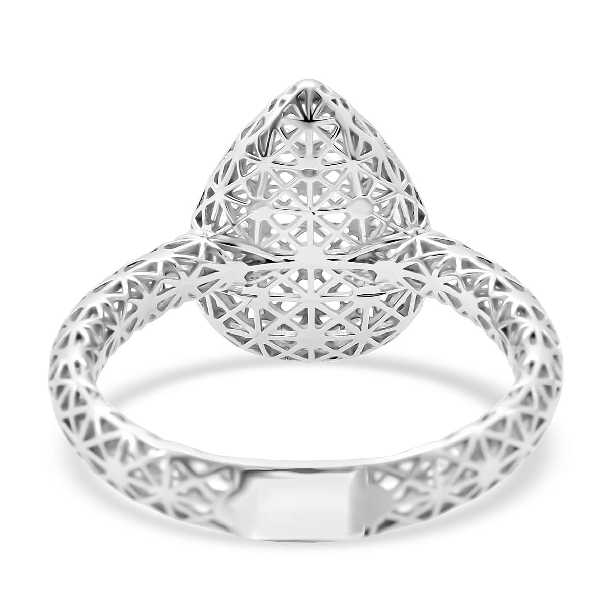 Treasure Of Siam - Rhodium Overlay Sterling Silver Ring