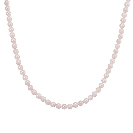 Japanese Akoya Pearl Necklace (Size 20 - 2 Ext) in Yellow Gold Plated Sterling Silver 119.50 Ct. Japanese Akoya Pearl Necklace (Size 20 - 2 Ext) in Yellow Gold Plated Sterling Silver 119.50 Ct.