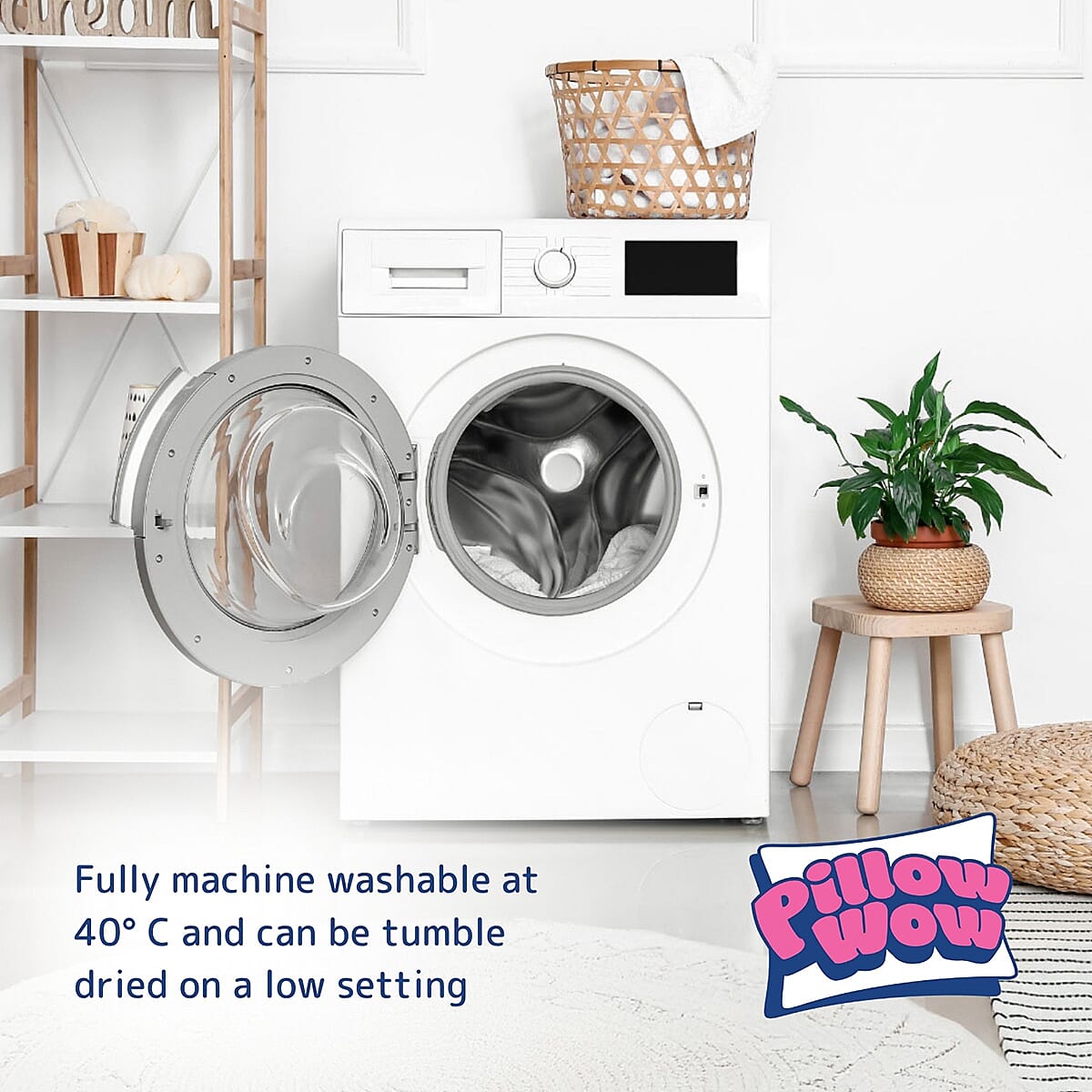 PILLOW WOW - The Worlds Most Comortable Pillow - Set Of 2 Pillows With 40 Night Comfort Trial