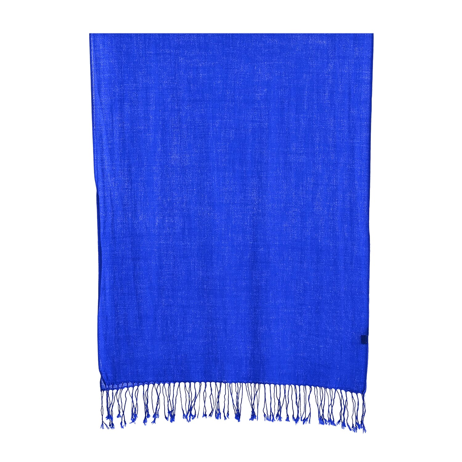 La Marey Merino Wool Scarf (170 x 65 cm) - Blue