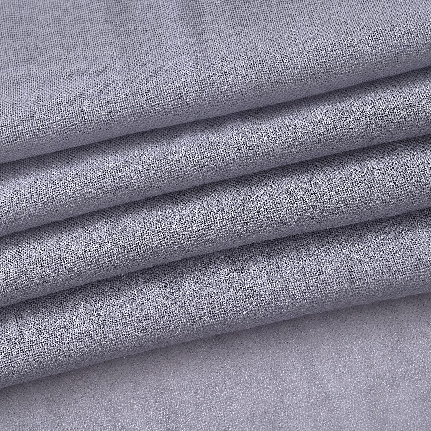 La Marey Merino Wool Scarf (170 x 65 cm) - Grey