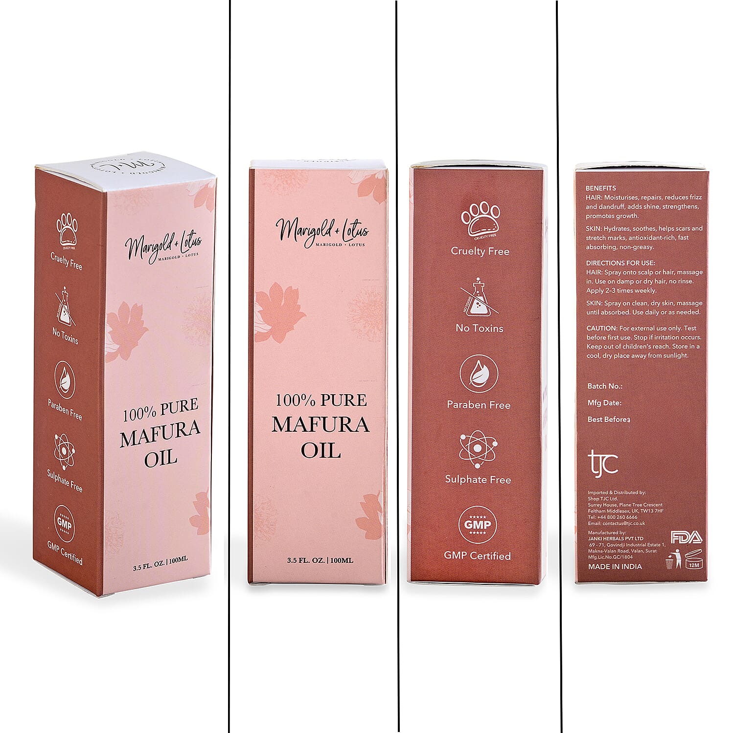 Marigold & Lotus - 100% Pure Mafura Oil - 100 ML