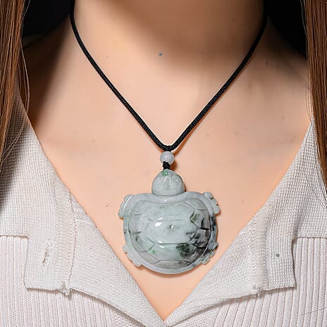 Jadeite Stone Necklace (Size 28 Adjustable) 260.00 Ct.