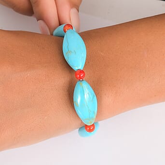 https://tjcuk.sirv.com/Products/82/4/8241848/Dyed-Blue-Magnesite-Coral-Bracelet-Size-7-5-Stainless-Steel-375-000-Ct_8241848_2.jpg?w=342&h=342