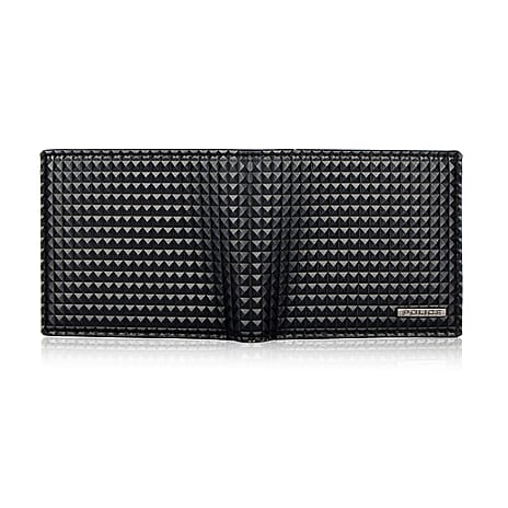 IW Special Leather Wallet - Dark Black
