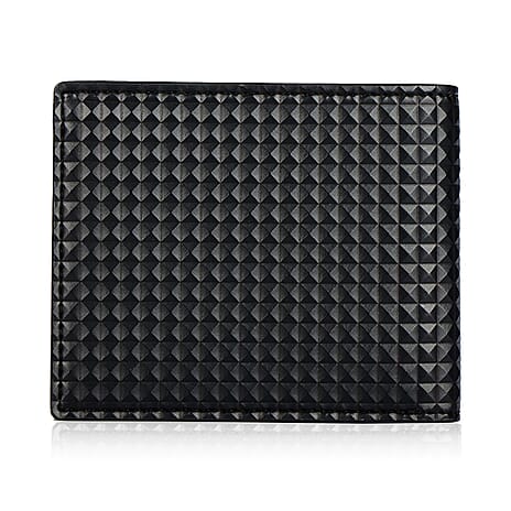 IW Special Leather Wallet - Dark Black
