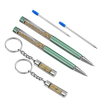 https://tjcuk.sirv.com/Products/82/4/8242161/LIVMORE-Larimar-Gemstone-Pen-Set-with-2-Keychains-2-Refills-Blue_8242161.jpg?w=342&h=342
