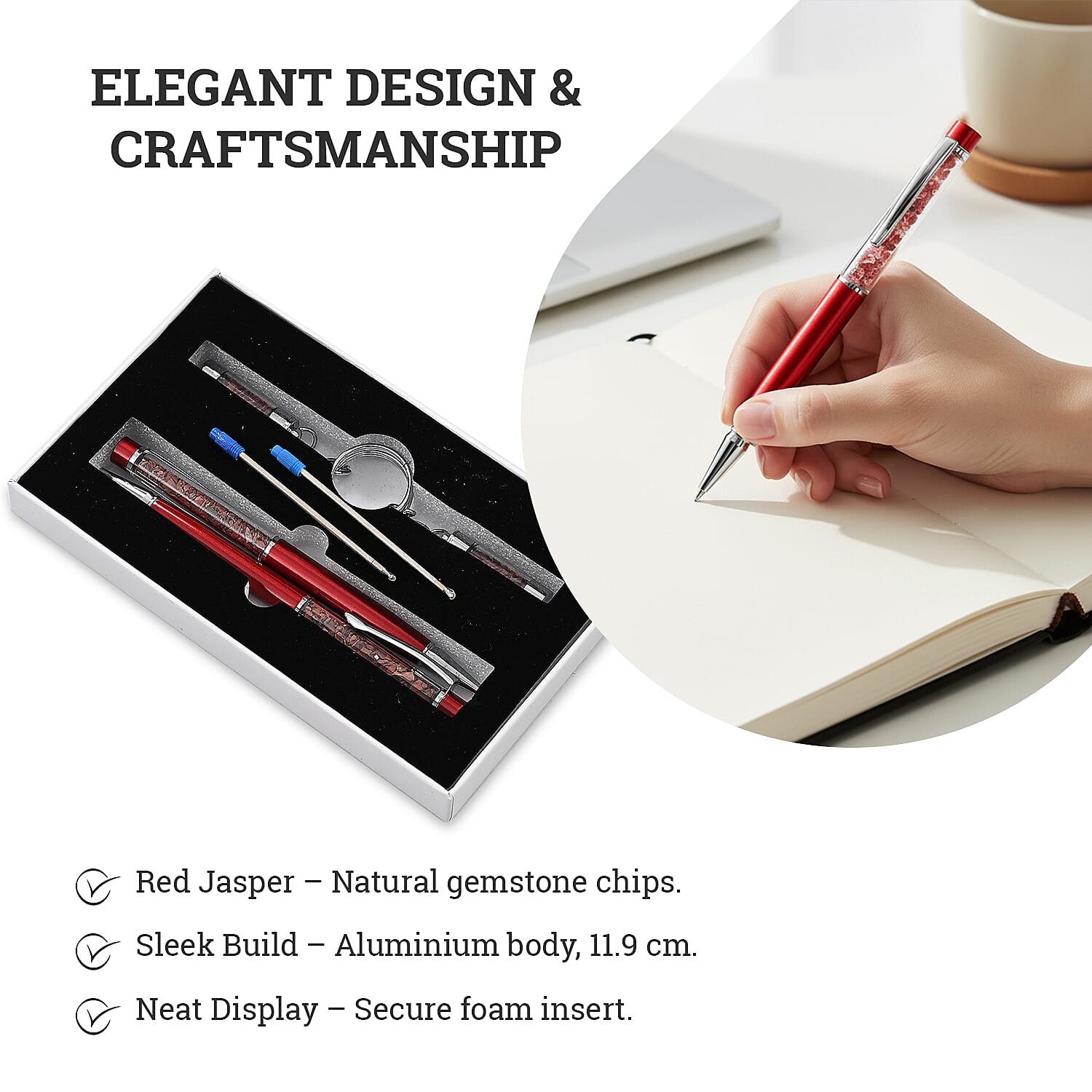 LIVMORE Pen and Pencil (Size - One Size) - Red