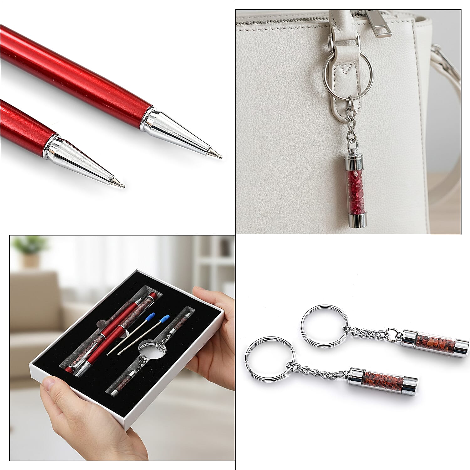 LIVMORE Pen and Pencil (Size - One Size) - Red