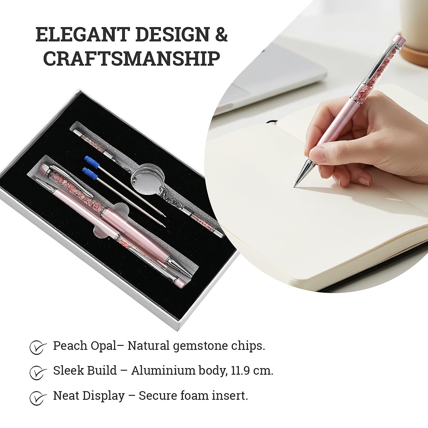 LIVMORE Pen and Pencil (Size - One Size) - Peach