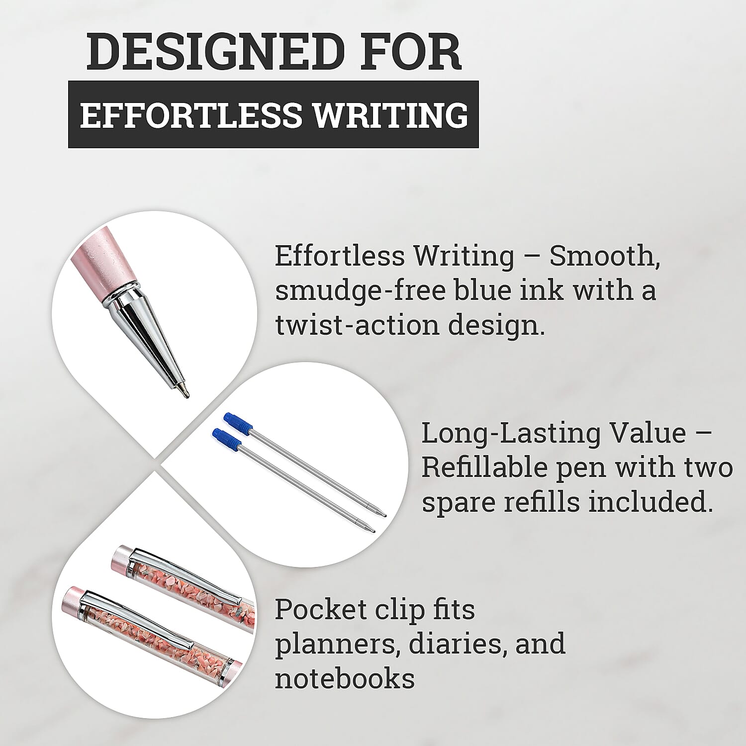 LIVMORE Pen and Pencil (Size - One Size) - Peach