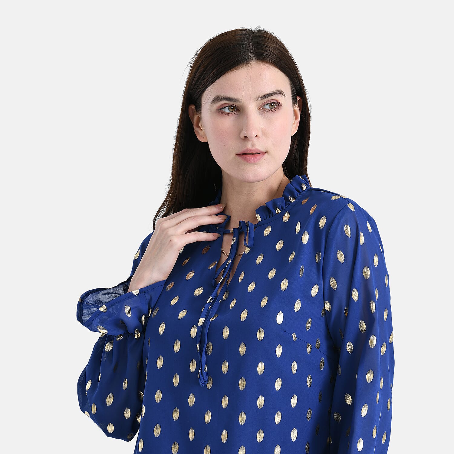 La Marey Leopard Blouse 