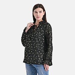 La Marey Leopard Blouse 