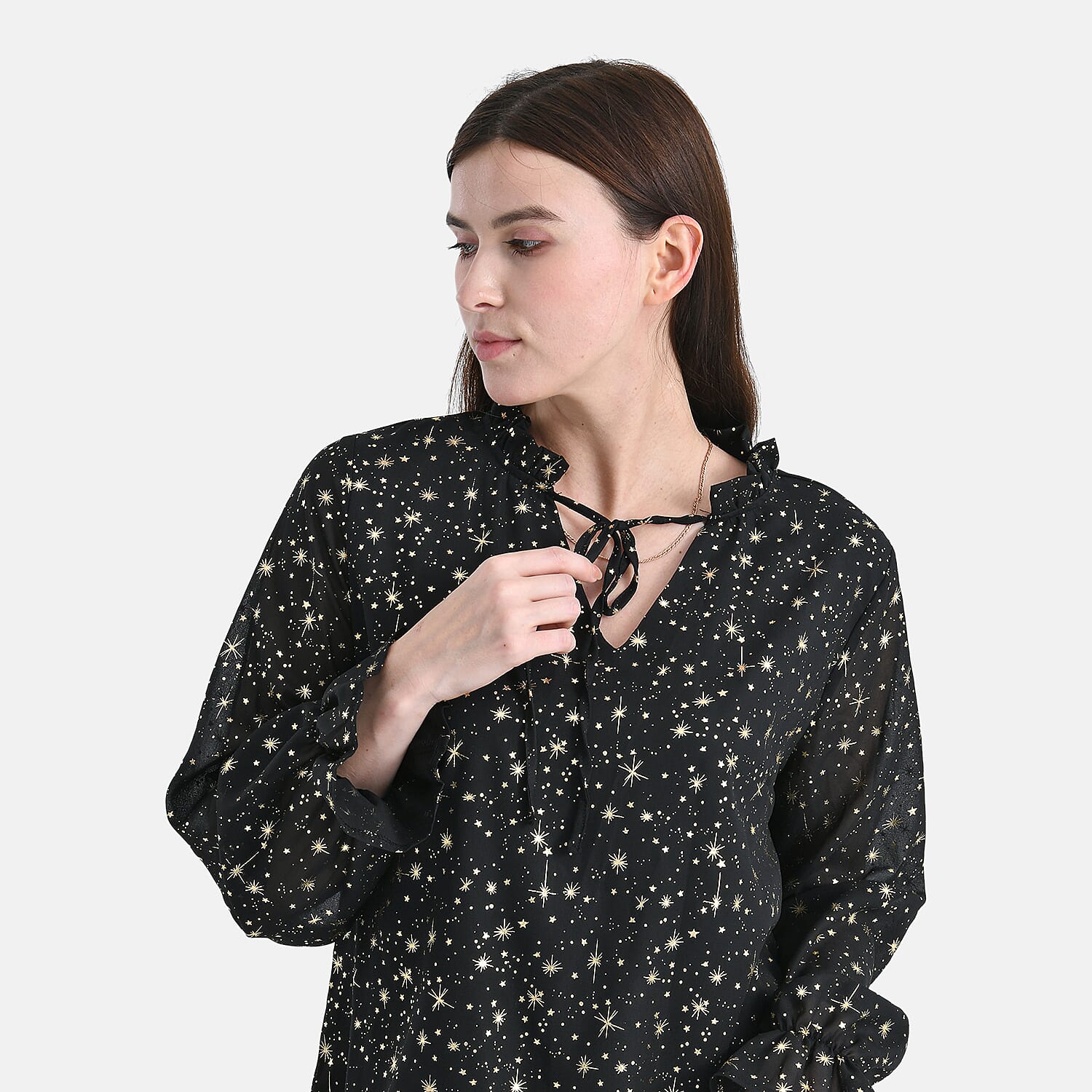 La Marey Leopard Blouse 