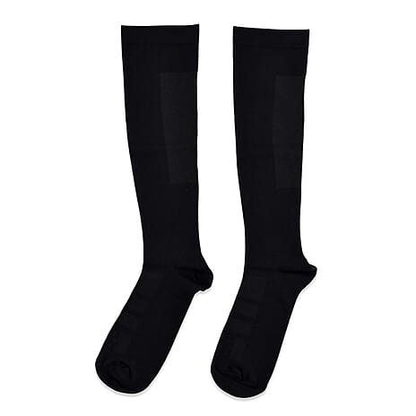 Bliss - Beyond Set of 4 - Tommle Copper FIR Compression Socks (Size S) - Black