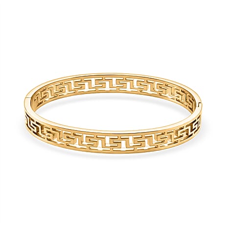 Fancy Bracelet (Size - 7.25) Pure White Stainless Steel