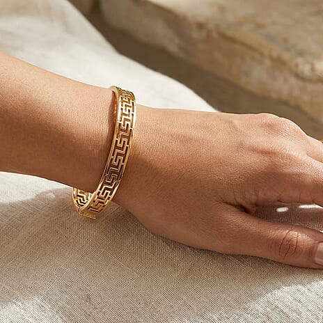 Greek Key Bracelet (Size - 7.25)
