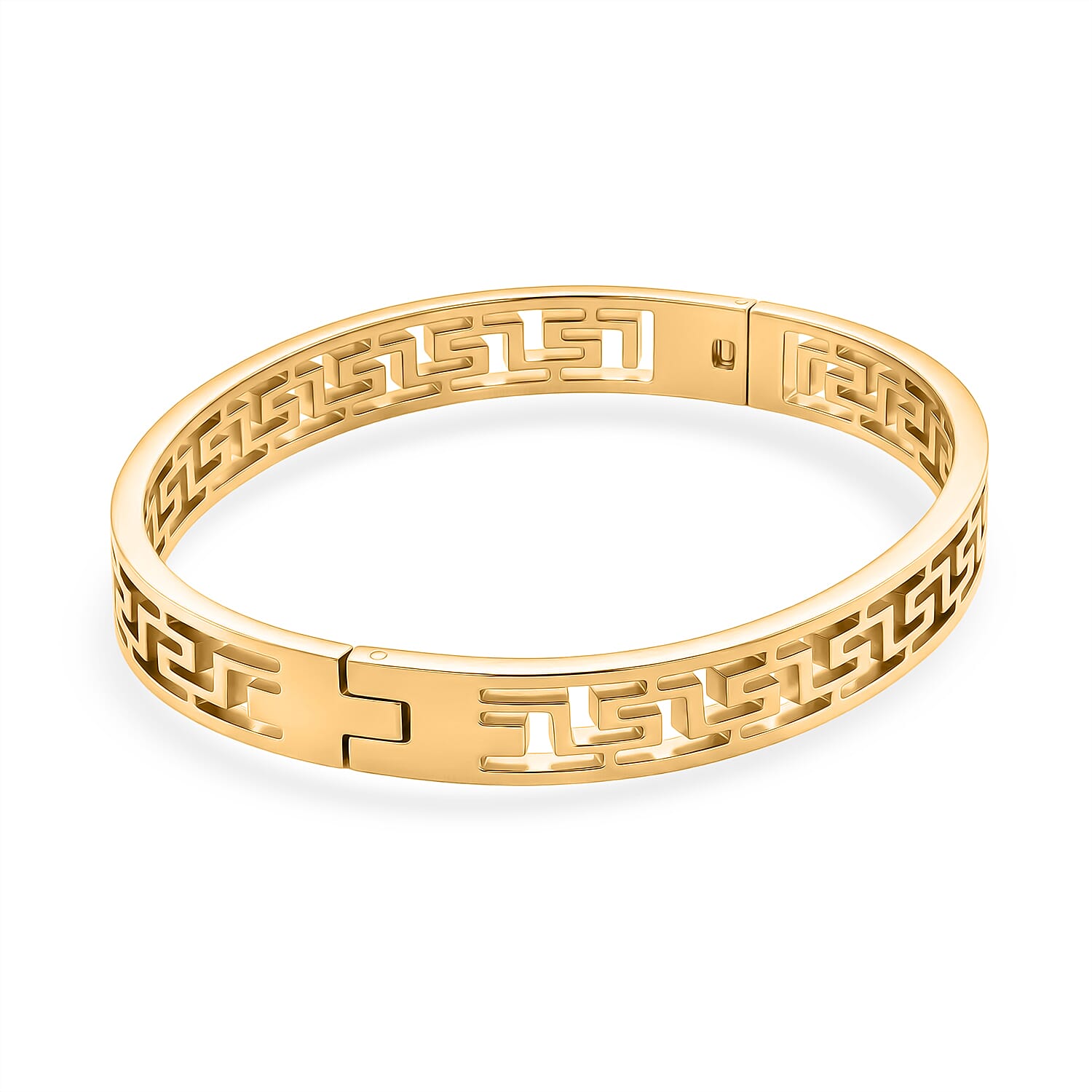 Fancy Bracelet (Size - 7.25) Pure White Stainless Steel