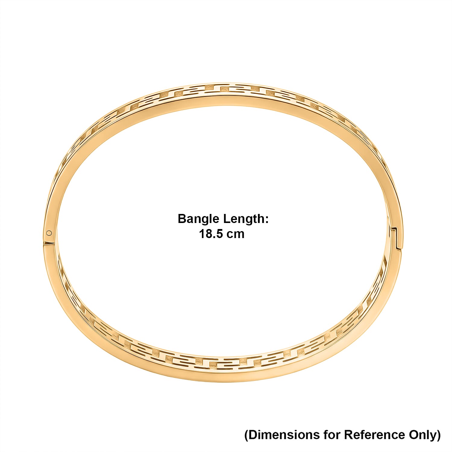 Fancy Bracelet (Size - 7.25) Pure White Stainless Steel