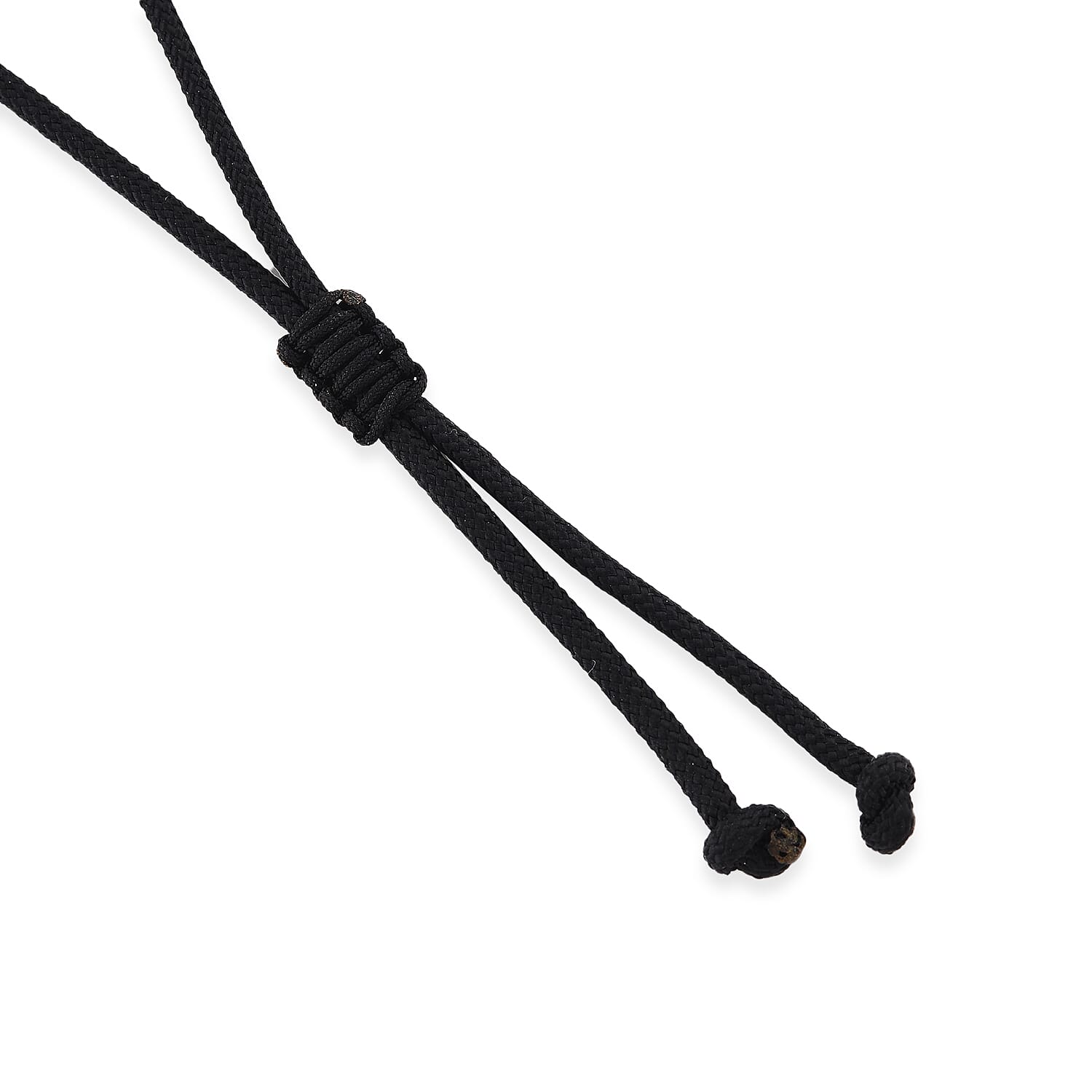 Type A Natural Bi Colour Honey Jade Hand Carved Necklace with Cotton Thread (Size 30 Adjustable) 515.00 Ct.