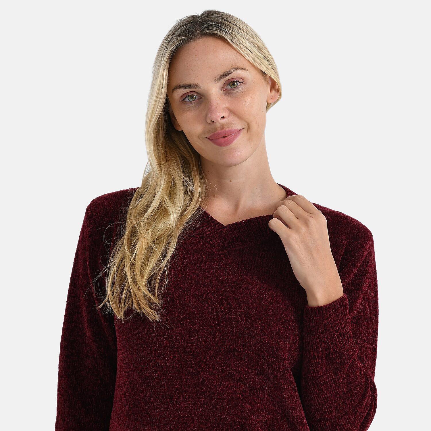 & Maisi Chenille Patterned Jumper 