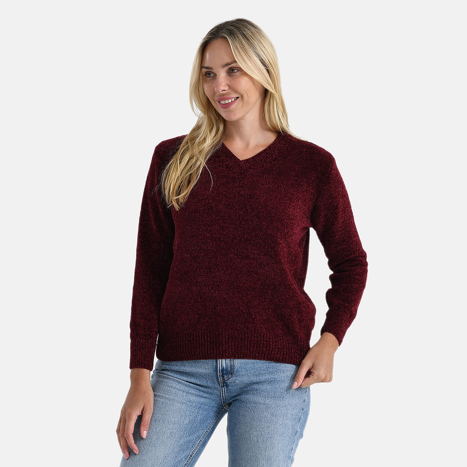 & Maisi Chenille Patterned Jumper 