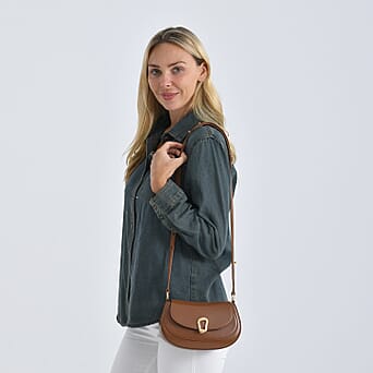 https://tjcuk.sirv.com/Products/82/4/8243643/Grand-Pelle-Genuine-Leather-Saddle-Crossbody-Bag-Tan_8243643_2.jpg?w=342&h=342