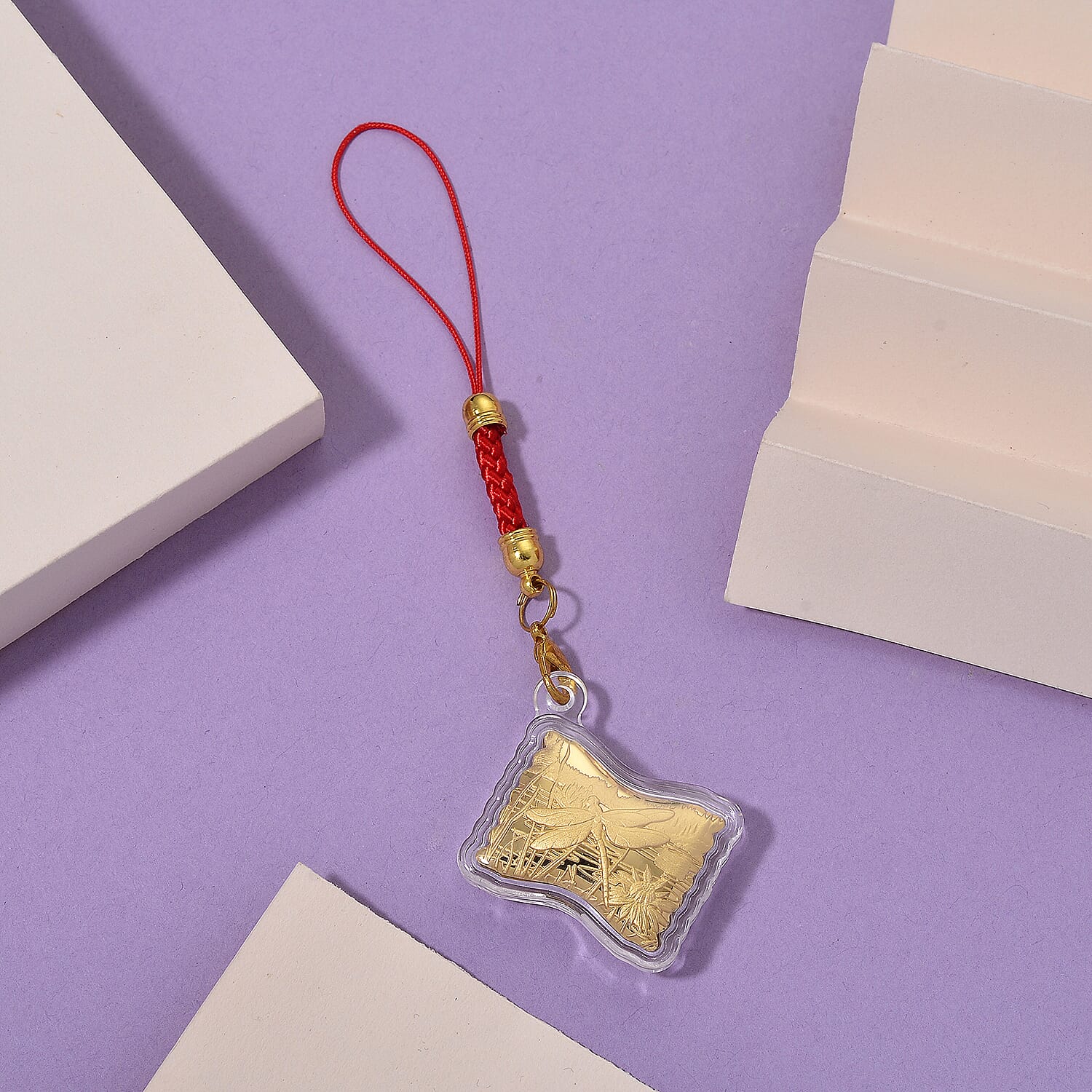 24K Yellow Gold Dragonfly Collectible