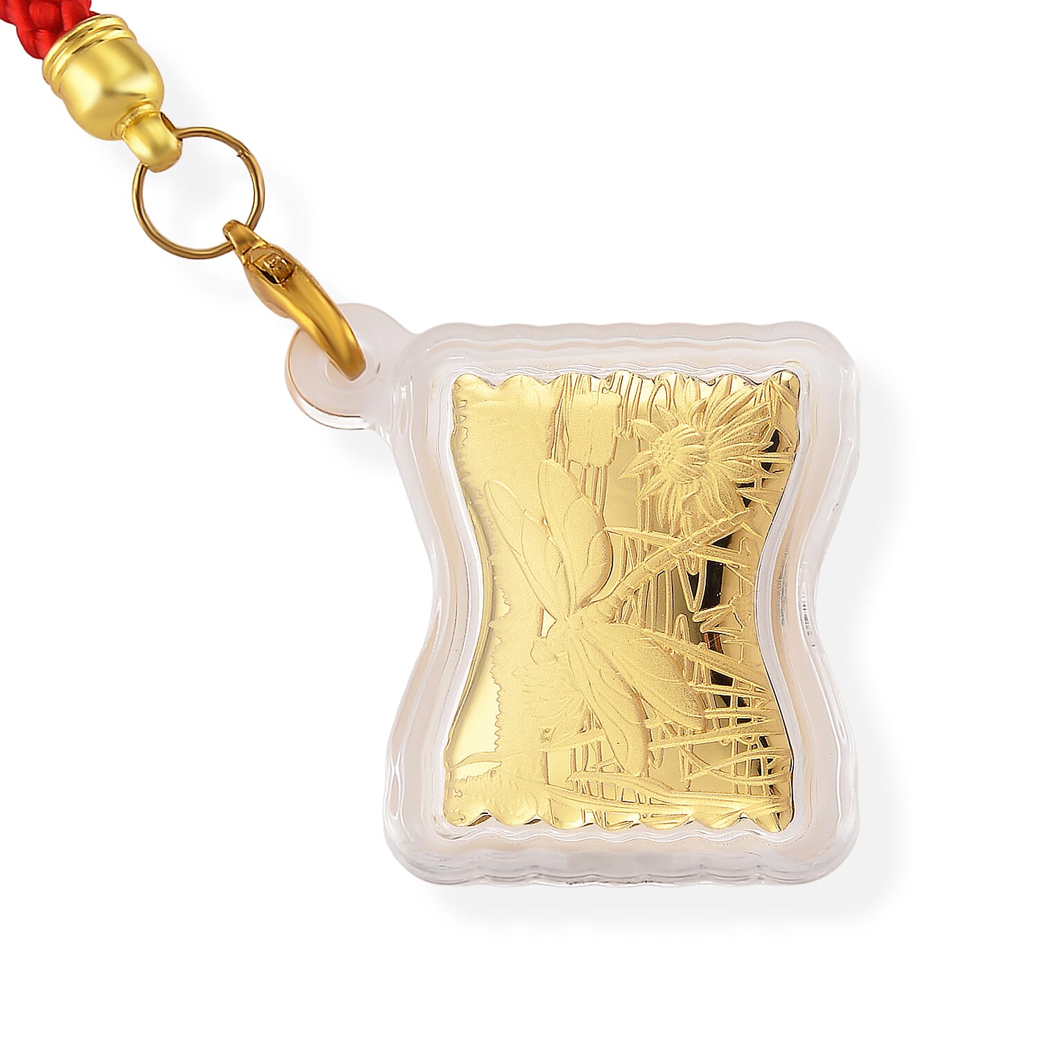 24K Yellow Gold Dragonfly Collectible