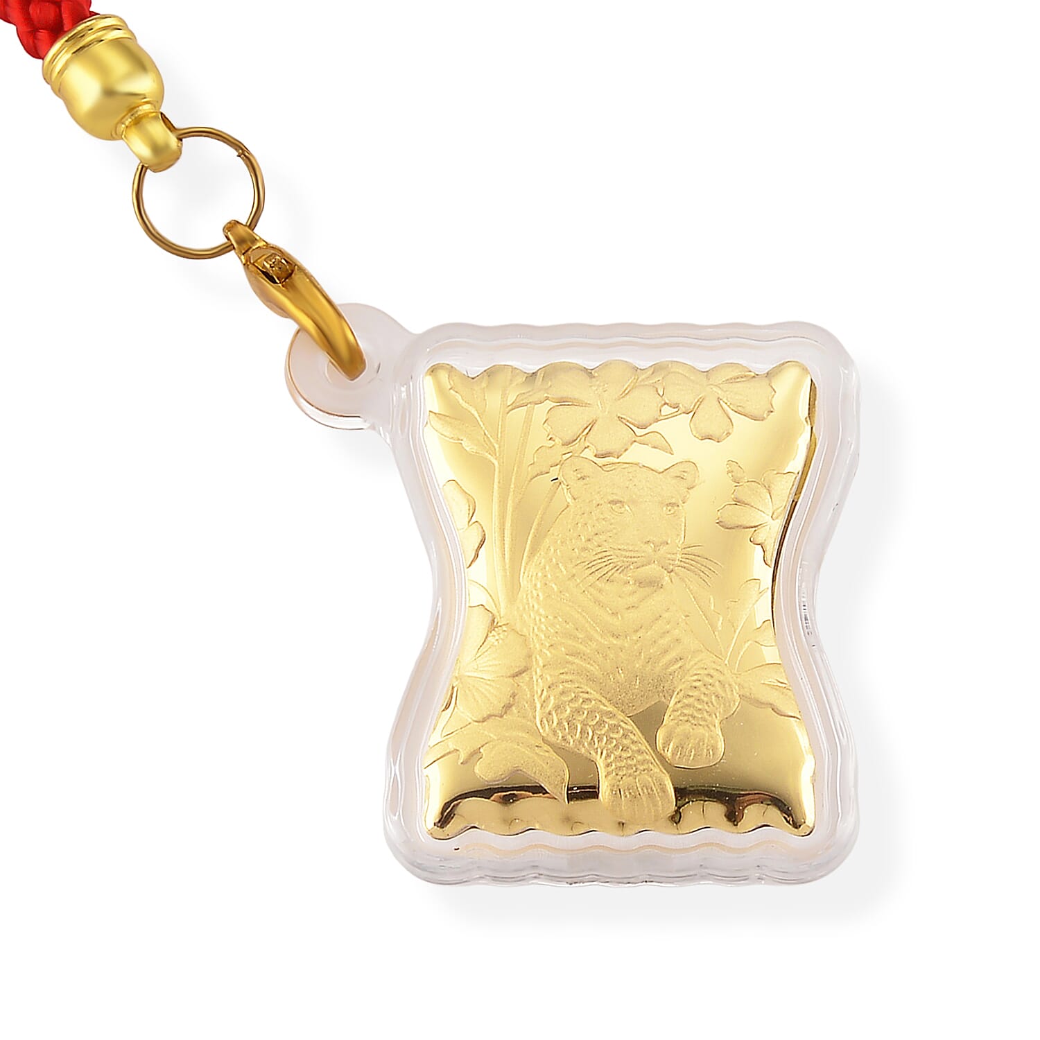 24K Yellow Gold Tiger Collectible