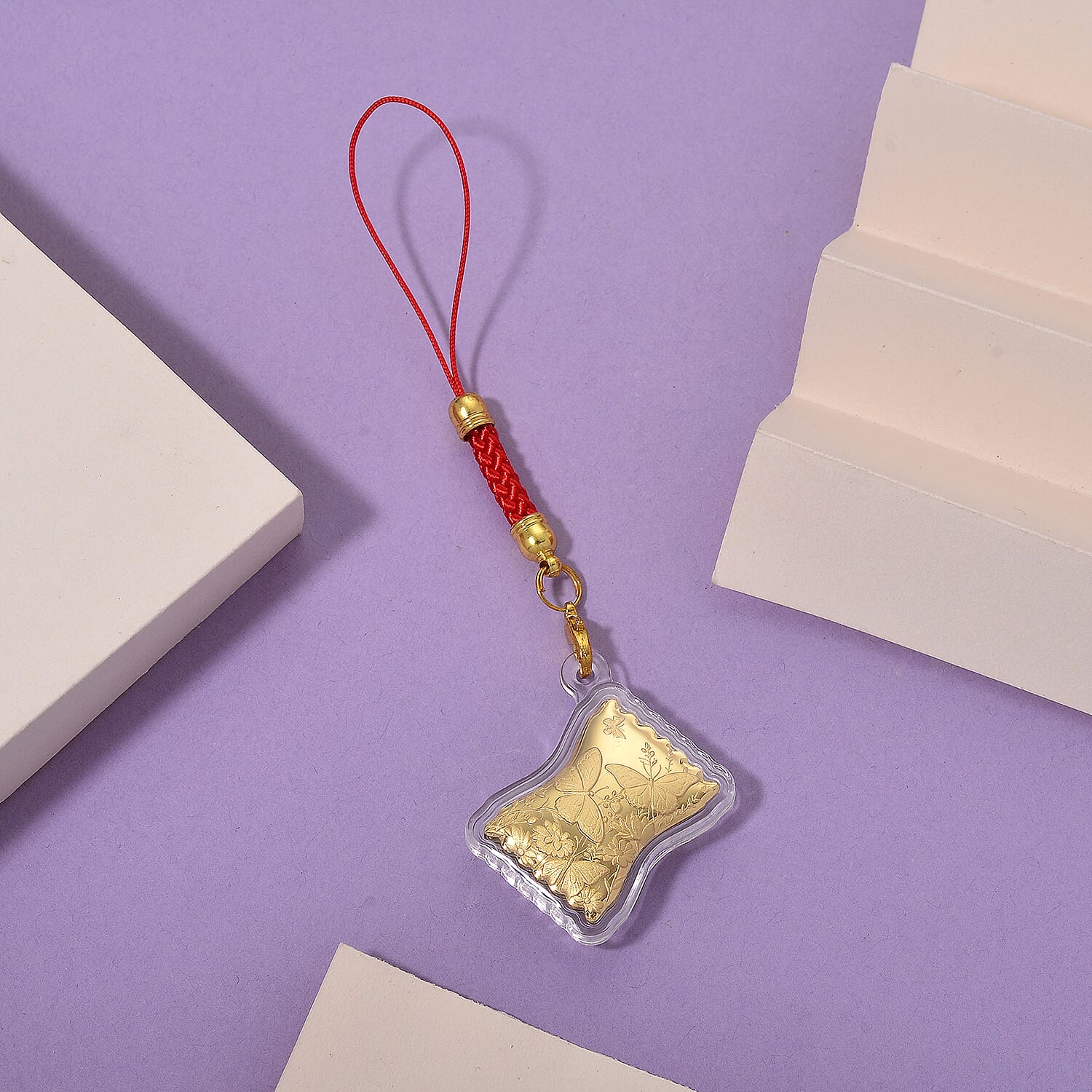 24K Yellow Gold (99.9% Purity)  Butterfly Collectible