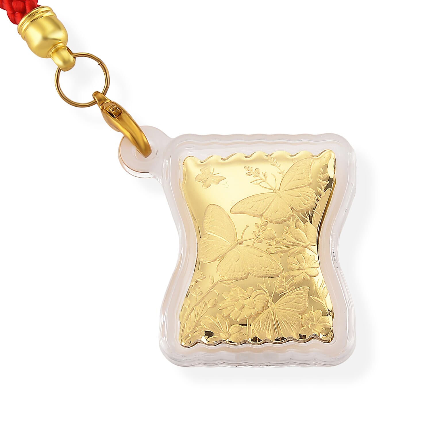 24K Yellow Gold (99.9% Purity)  Butterfly Collectible