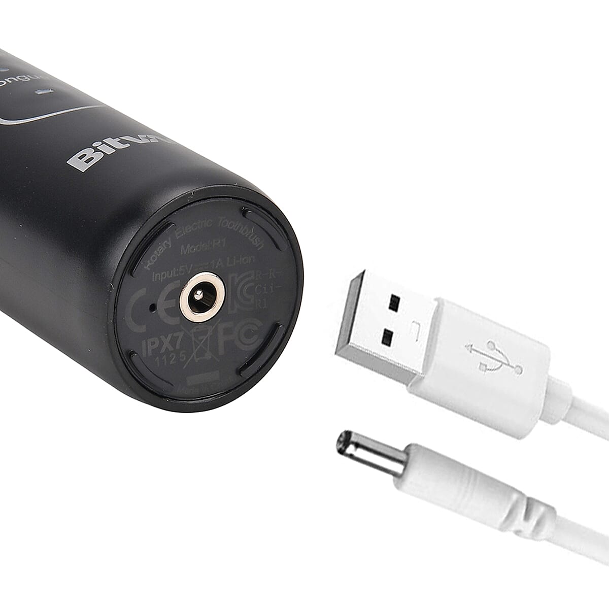 Bitvae- Sonic Electric Toothbrush with 60-Day Battery Life | 5 Modes, USB Charging & 8 Dupont Brush Heads (IPX7)