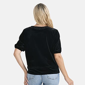 https://tjcuk.sirv.com/Products/82/4/8243932/Maisi-Sequin-Top-Size-Large-Black_8243932_1.jpg?w=342&h=342