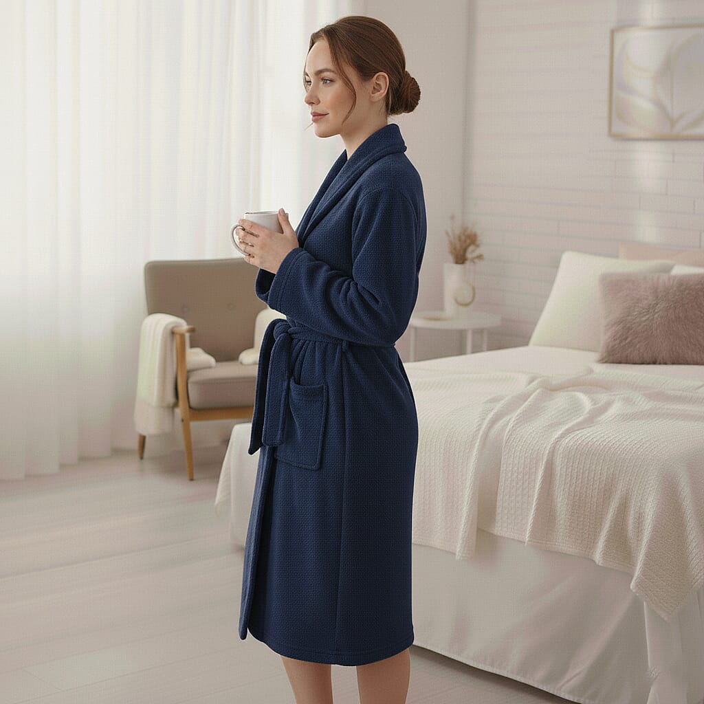 Flannel Patterned Nightgown 