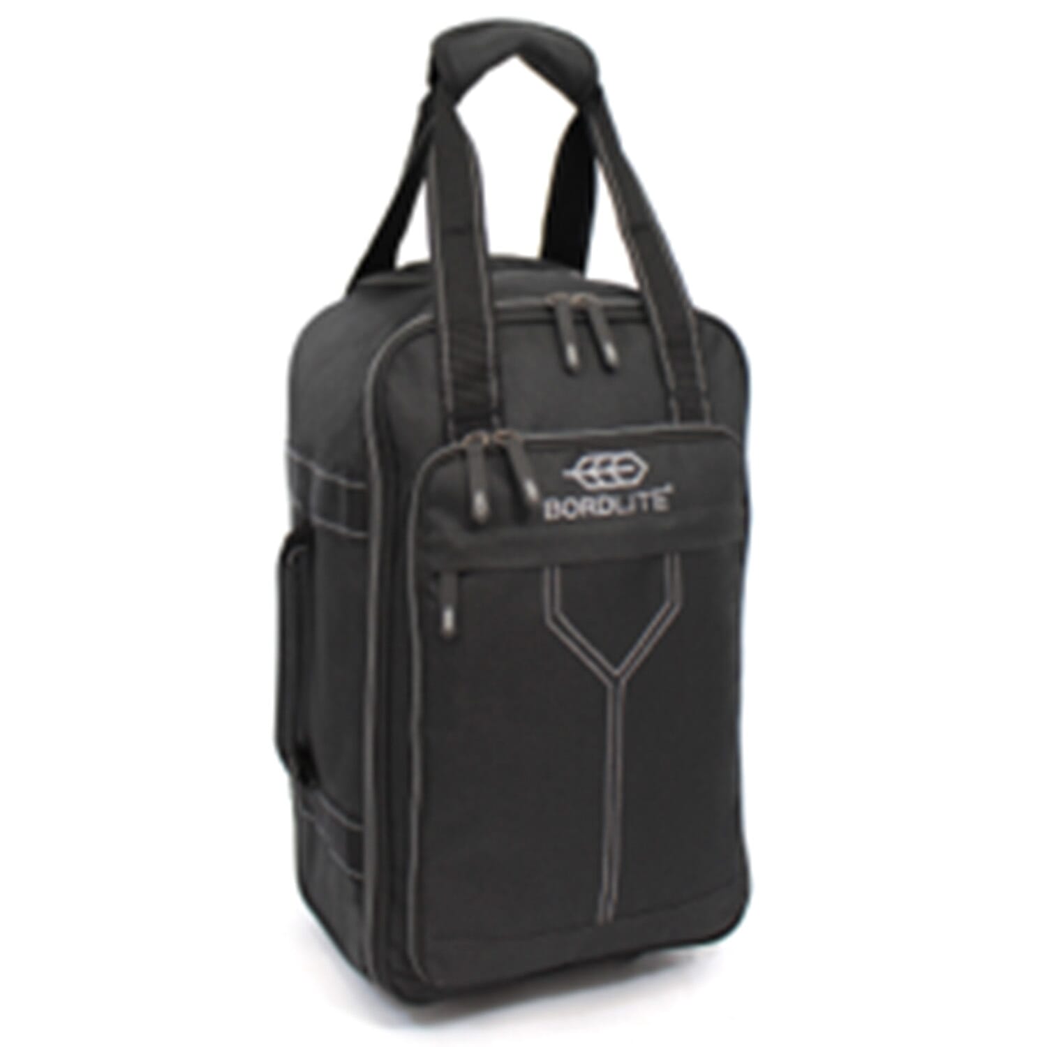 Bordlite Airline Approved Carry-On Travel Wheely Bag (Size 20x25x40 cm) - Black & Grey
