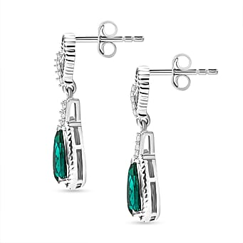 https://tjcuk.sirv.com/Products/82/4/8244412/D-Joy-Lab-Grown-Emerald-White-Zircon-Dangling-Earring-in-Rhodium-Overl_8244412_3.jpg?w=342&h=342